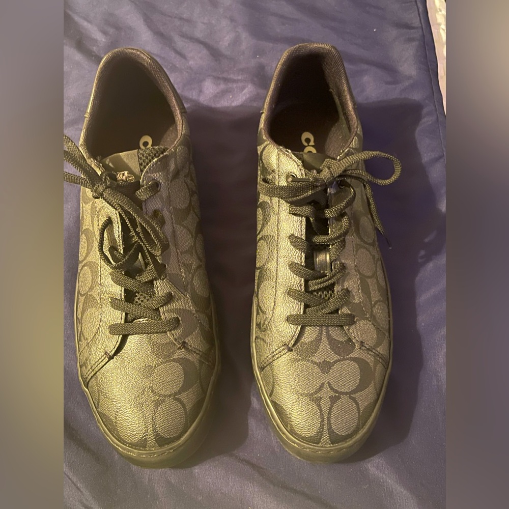 Men’s Size 11 Black Coach Shoes